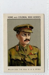 (Gd5437) Home & Colonial, War Heroes M, Major Gen The Hon H.H.G. Byng 1916 VG-EX - Picture 1 of 4