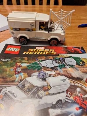 Lego 76083 Camión Completo Y Shocker Minifigura Solo Foto 1 de 4