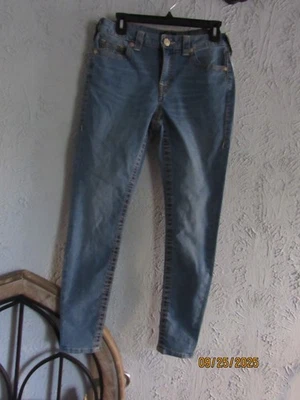 True Religion nuevo con etiquetas talla 28 Jenny Curvy ligero idílico lavado tiro medio jean súper ajustado Foto 1 de 4