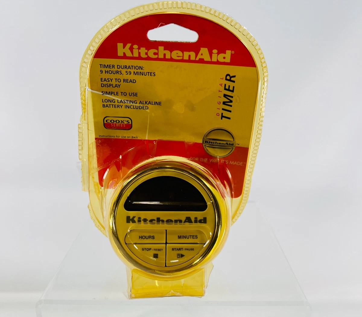 Kikkerland Turkey Timer - 60 Minute Windup Kitchen Timer For Thanksgiving Cooking