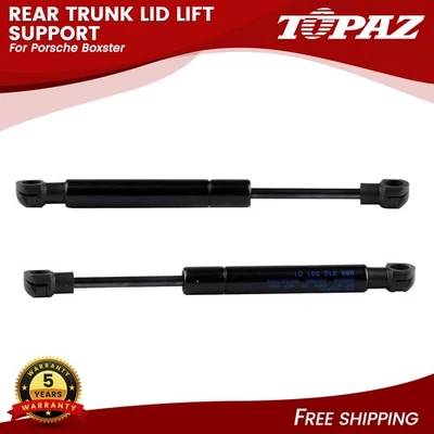 Soporte elevador tapa maletero trasero 2 piezas para Porsche Boxster 1997-2004 98651255101 Foto 1 de 4