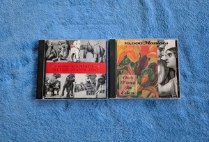 10,000 MANIACS 2 CD Lot Folk Rock Blund Man's Zoo Our Time In Eden - Picture 1 of 4