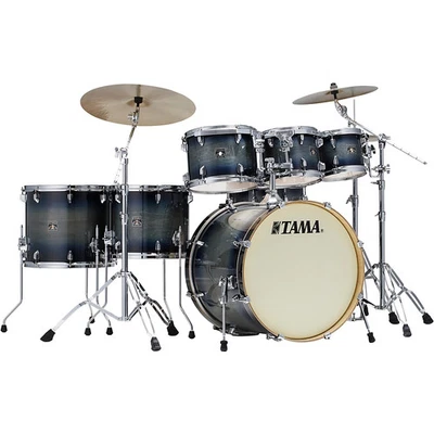 TAMA Superstar Classic Custom 7 piezas Shell Pack Dark Indigo Burst Foto 1 de 3
