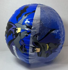 Vintage 2002 Batman Justice League Inflatable Blow Up Beach Ball DC Comics - Picture 1 of 11