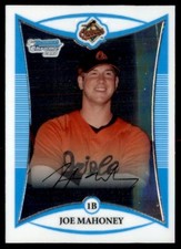 2008 Bowman Chrome Prospects Joe Mahoney Baltimore Orioles #BCP183
