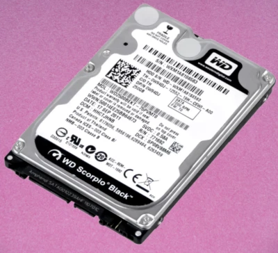 Hard Drive Dell WD2500BEKT 250GB 7200RPM 16MB SATA II 2.5'' Inch 0W94DJ W94DJ - Image 1 of 2