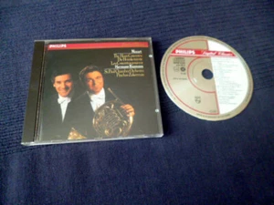 CD Mozart 4 Horn Concertos Hermann Bauman Pinchas Zukerman Hornkonzerte Philips - Picture 1 of 4