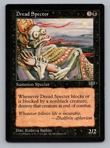 Dread Specter Mirage Regular Uncommon 1996 Magic the Gathering MTG Karte - Bild 1 von 2