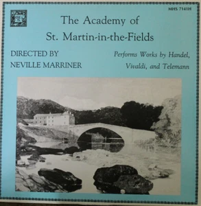 Handel Vivaldi Telemann Selected Works Academy St. Martin-in-the-Fields Cassette - Picture 1 of 1