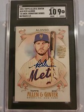 2021 Topps Allen & Ginter Pete Alonso Auto 1/1