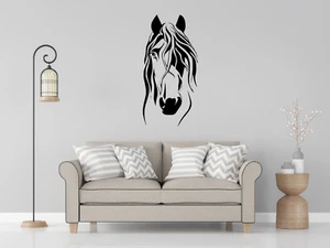 Beautiful Horse Head Animal vinyl Wall Art Decal Sticker Home Decor Crafts A67 - Picture 1 of 10