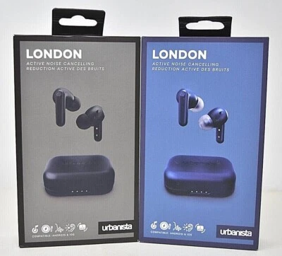 Urbanista London True Wireless Earbuds Earphones w/ Active Noise Cancelling NEW - Image 1 of 2