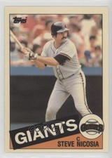 1985 Topps Collector's Edition (Tiffany) Steve Nicosia #191