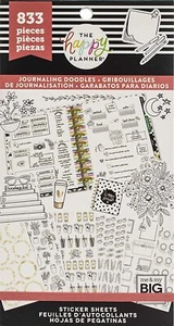 Pegatinas de diario de memoria Happy Planner 833 piezas - Imagen 1 de 1