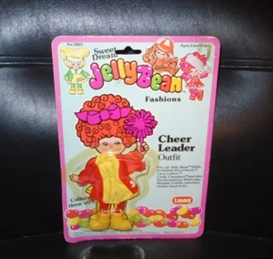 Nuevo de Lote Antiguo Lanard 1982 Jelly Bean Fashions Cheer Leader Outfit #7005 - Imagen 1 de 1