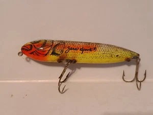 Vintage Charlie Campbell Heddon Zara Spook Swayback Fishing Lure - Picture 1 of 5