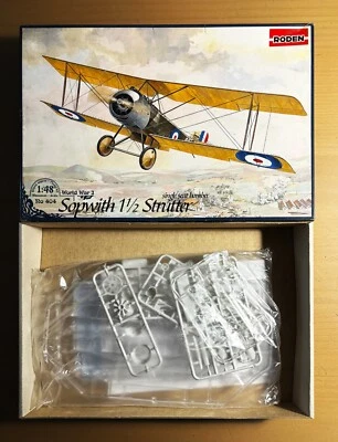 RODEN 404 - WWI SOPWITH 1 ½ STRUTTER SINGLE SEAT BOMBER - 1/48 PLASTIC KIT - Immagine 1 di 2
