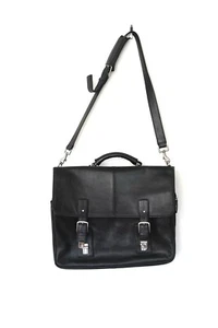 Vintage Coach Portfolio Thompson Aktentasche Aufsatz schwarz Leder Stil F06455 - Bild 1 von 17