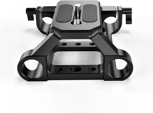 Light-Weight LWS Baseplate with 15Mm Rod Rail Clamp Applicable for DSLR Mirrorle - Picture 1 of 9