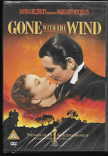 GONE WITH THE WIND GENUINE R2 DVD CLARK GABLE VIVIEN LEIGH NEW/SEALED