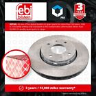 2x Brake Discs Pair Vented fits VOLVO V40 645 1.8 Front 98 to 04 281mm Set Febi