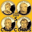 2009-S Presidential Dollar 4 Coin Proof Set - Harrison-Tyler-Polk-Taylor