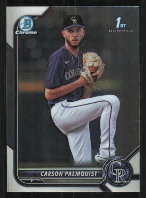 2022 Bowman Chrome Draft #BDC31 Carson Palmquist - Image 1 of 2