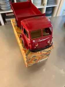 CIJ RENAULT FAINEANT GALION BENNE ET SA RARE BOITE D'ORIGINE MADE IN FRANCE - Imagen 1 de 24