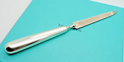 Tiffany & Co. Sterling Silver Nail File in Tiffany Pouch and Box - Imagem 1 de 4