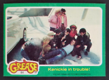 Grease 1976 Kenickie in trouble! Movie Topps Card #84 (NM)