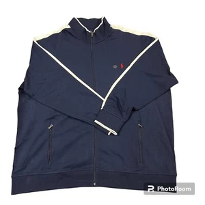 Polo Ralph Lauren Herren Verriegelung Spur Vollreißverschluss klassische Ponyjacke Gr. 4XLT Neu mit Etikett - Bild 1 von 11