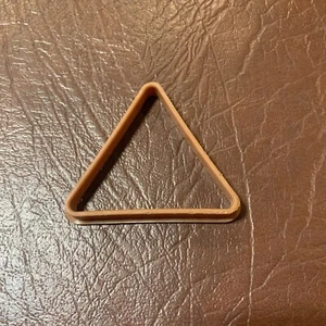 2.5" Miniature Billiard Triangle Rack for small animals & large bugs, plastic - Picture 1 of 3