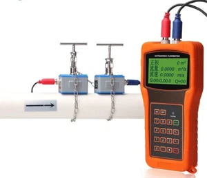 Medidor de flujo de agua portátil Mbus Medidor de agua Abrazadera Medidor de flujo ultrasónico Flujo S - Imagen 1 de 11