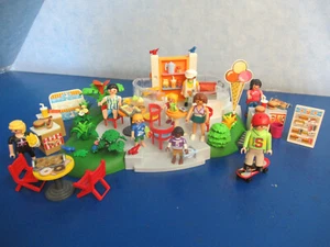 5644 Eisdiele Eis Cafe Imbiss massig Figuren Zubehör City Life PLaymobil 7233 - Bild 1 von 6