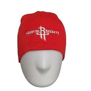 Adidas x NBA Houston Rockets Basketball Beanie | 2015 | OSFM | VGC | FREE POST - Picture 1 of 7