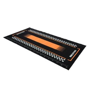 Oxford Workshop Motorcycle Garage Mat Pitlane Orange Motorbike Mats 200 x 100cm - Picture 1 of 3