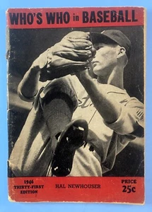1946 Who's Who in Baseball - Hal Newhouser Detroit Tigers - Vintage - Picture 1 of 4