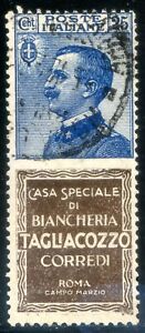 Regno d'Italia 1924 Pubblicitari - Tagliacozzo n. 8 - usato (m433)