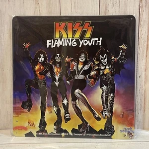 Kiss Flaming Youth Album Cover Metal Poster Tin Sign Destroyer Album Cover - Picture 1 of 1