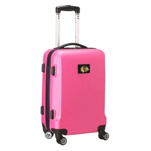 Chicago Blackhawks 20" Pink Domestic Carry-on Spinner - Picture 1 of 9