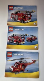 LEGO Creator Fire Rescue (6752)  INSTRUCTIONS MANUAL Only No Bricks