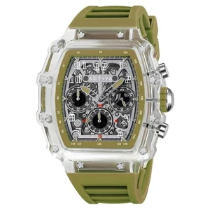 Activa x Invicta 44,3 mm Herrenuhr olivgrün klar skelettiertes Zifferblatt ACW2305-009 - Bild 1 von 12