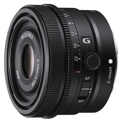 Sony SEL50F25G FE 50mm f/2.5 G Full Frame Ultra Compact G Lens - E-Mount - Image 1 of 4