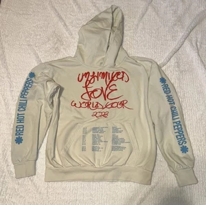 Red Hot Chili Peppers RHCP "Unlimited Love" WORLD Tour 2023 HOODIE Size L - Picture 1 of 6
