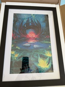Arte de pared de exploración Mark Poole - firmado a mano - enmarcado - Imagen 1 de 6