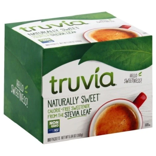 Truvia Stevia Sweetener Packets, 80 Count - Image 1 of 1