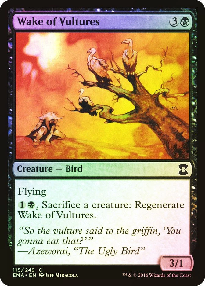 MTG FOIL Wake of Vultures  - Eternal Masters #115 - Image 1 of 1