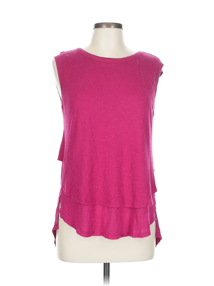 Colete suéter feminino HEATHER rosa G - Imagem 1 de 4