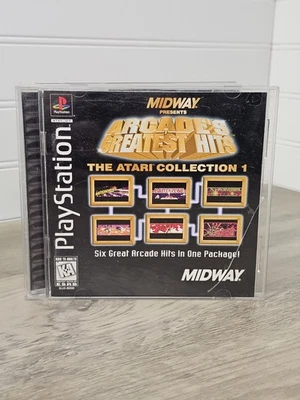 Playstation PS1 Midway Arcade's Atari Collection 1 Asteroids TESTED Complete CIB - Image 1 of 4