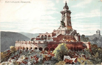 Carte postale Kyffhäuser - monument - Photo 1/2